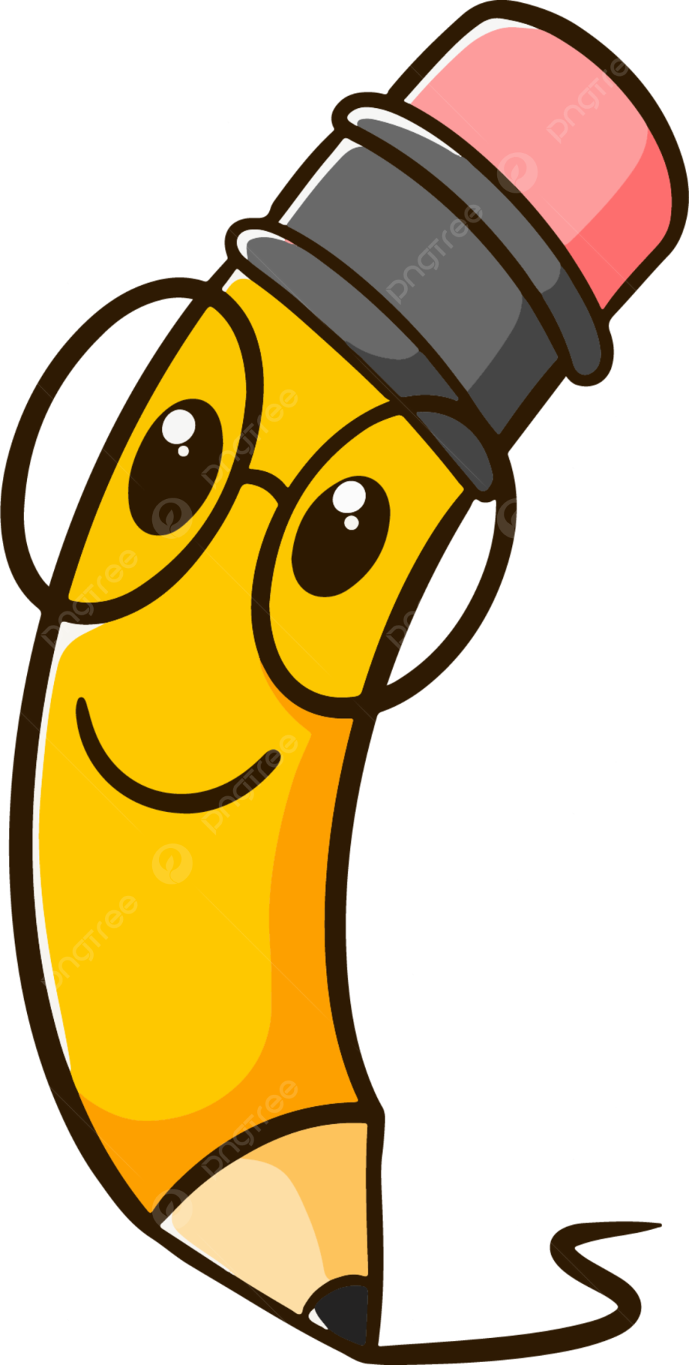 Pngtree cartoon pencil illustration png image 9013785